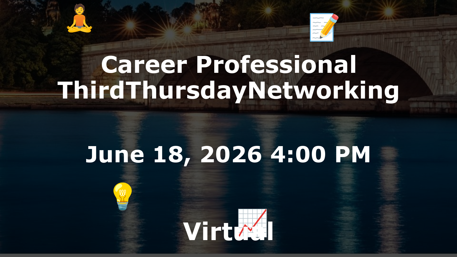 Career Professional ThirdThursdayNetworking  event image